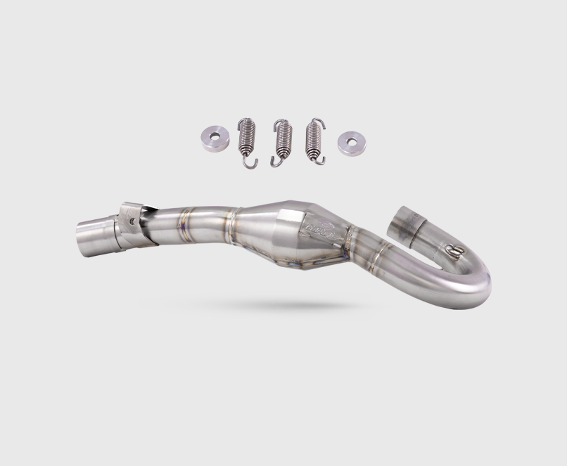 Escapamento KTM SXF 250 07-12 Curva + Ponteira - ES.0075