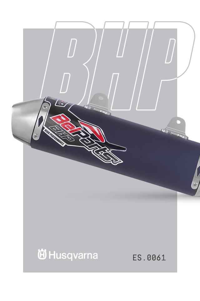 Escapamento HUSQVARNA FC 450 16-18 Curva + Ponteira