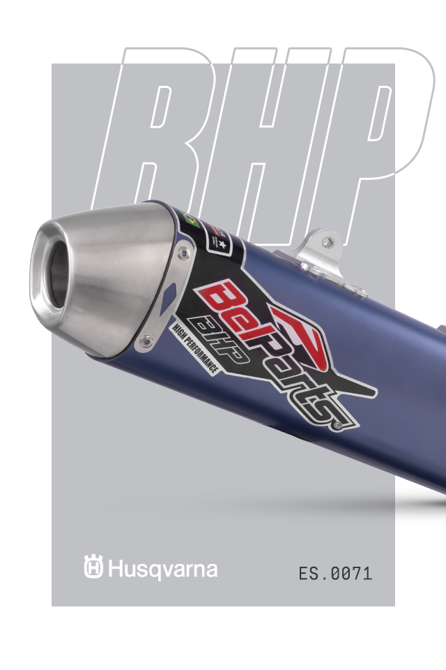 Escapamento HUSQVARNA FC 450 ROCKSTAR EDITION 18-21 Curva + Ponteira