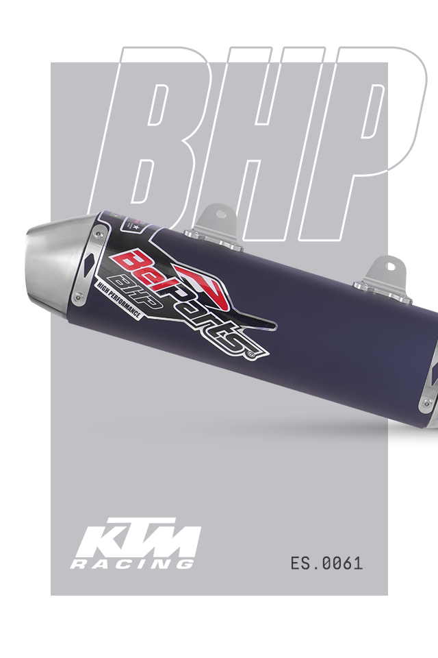 Escapamento KTM SXF 450 FACTORY EDITION 15-17 Curva + Ponteira