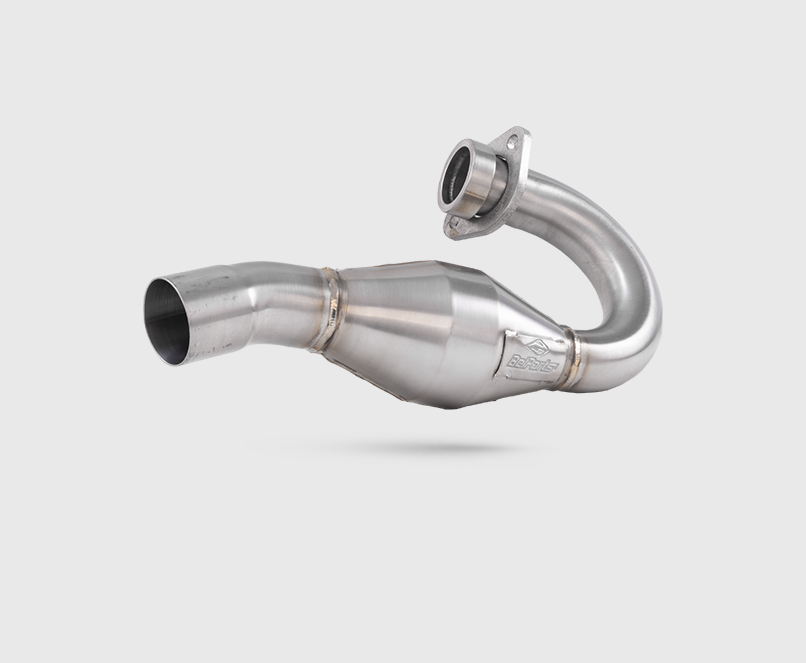 Escapamento KAWASAKI KXF 450 16-18 Curva + Ponteira