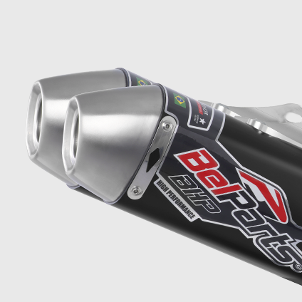 Escapamento Honda CRF 250 R 14 -17 Curva + Ponteira