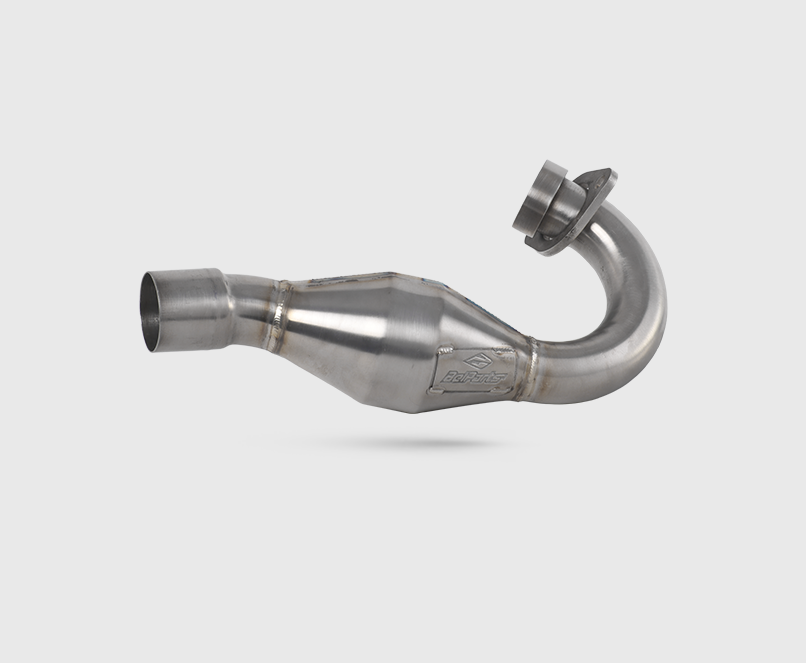 Escapamento Honda CRF 250 R 14 -17 Curva + Ponteira