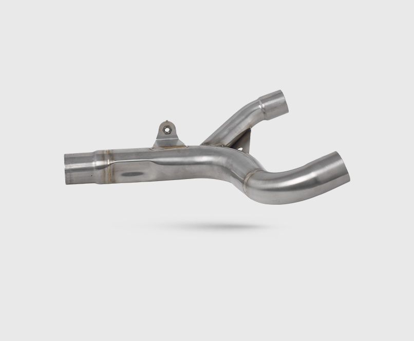 Escapamento HONDA CRF 450 R 13-14 DUPLA BHP Curva + Ponteira